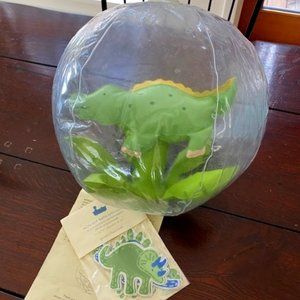Pottery Barn dinosaur Ball + non slip stickers